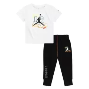 Image of Air Jordan V Pant Set Bb99 - Black
