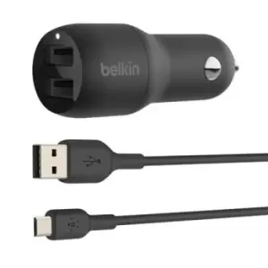 Image of Belkin CCE002BT1MBK mobile device charger Black Auto