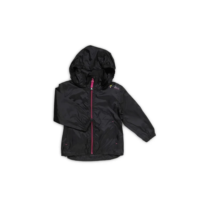 Image of Girls' windbreaker Peak Mountain Noir Female 4 ans