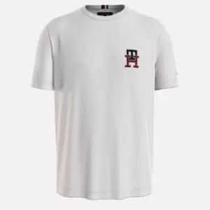 Image of Tommy Hilfiger Essential Monogram Cotton T-Shirt - M