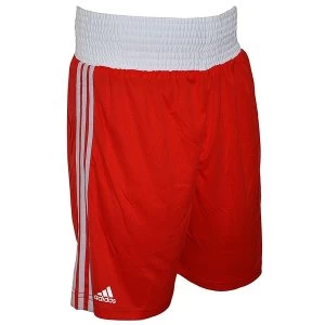 Image of Adidas Boxing Shorts Red - XLarge