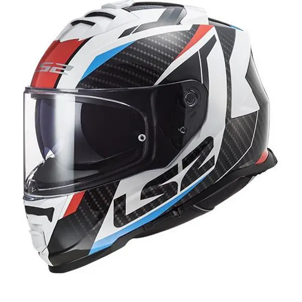 Image of LS2 FF800 Storm II Racer Red Blue 06 Full Face Helmet Size S