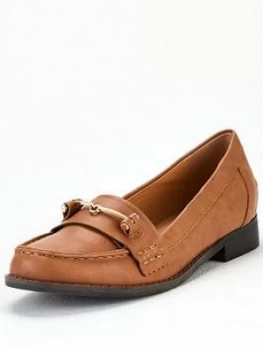 Image of Wallis Smart Loafer - Tan, Size 7, Women