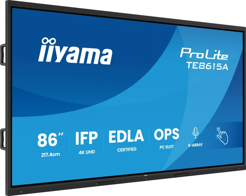 Image of iiyama TE8615A-B1AG Signage Display Interactive flat panel 2.17 m (85.