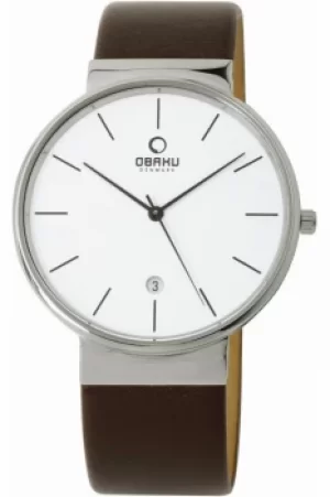 Image of Mens Obaku Klar Watch V153GDCIRN