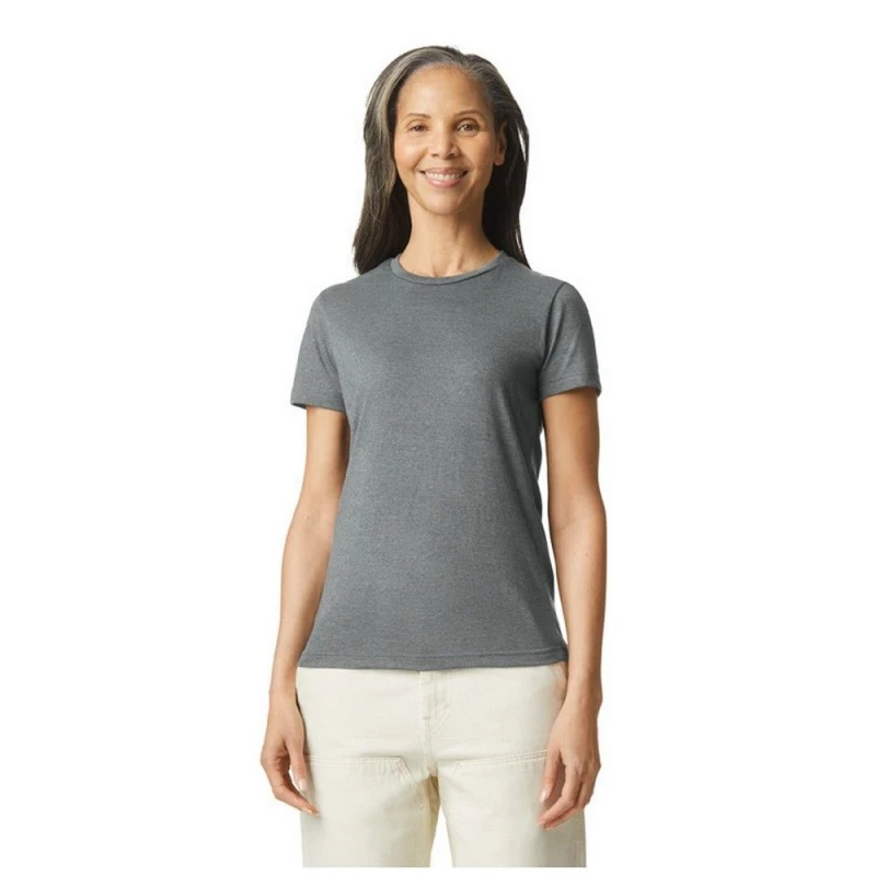 Image of Gildan Softstyle T-Shirt Grey female