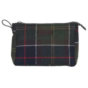 Image of Barbour Shincliffe Tartan Washbag Classic One Size