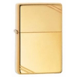 Image of Zippo Vintage High Polished Brass Windproof Lighter