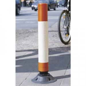 Image of Slingsby VFM RedWhite High Visibility Flexible Post 1000mm 320213