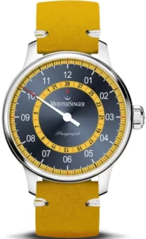 Image of MeisterSinger Watch Perigraph Mellow Yellow Limited Edition