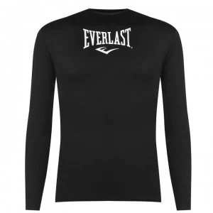 Image of Everlast Long Baselayer Top Mens - Black