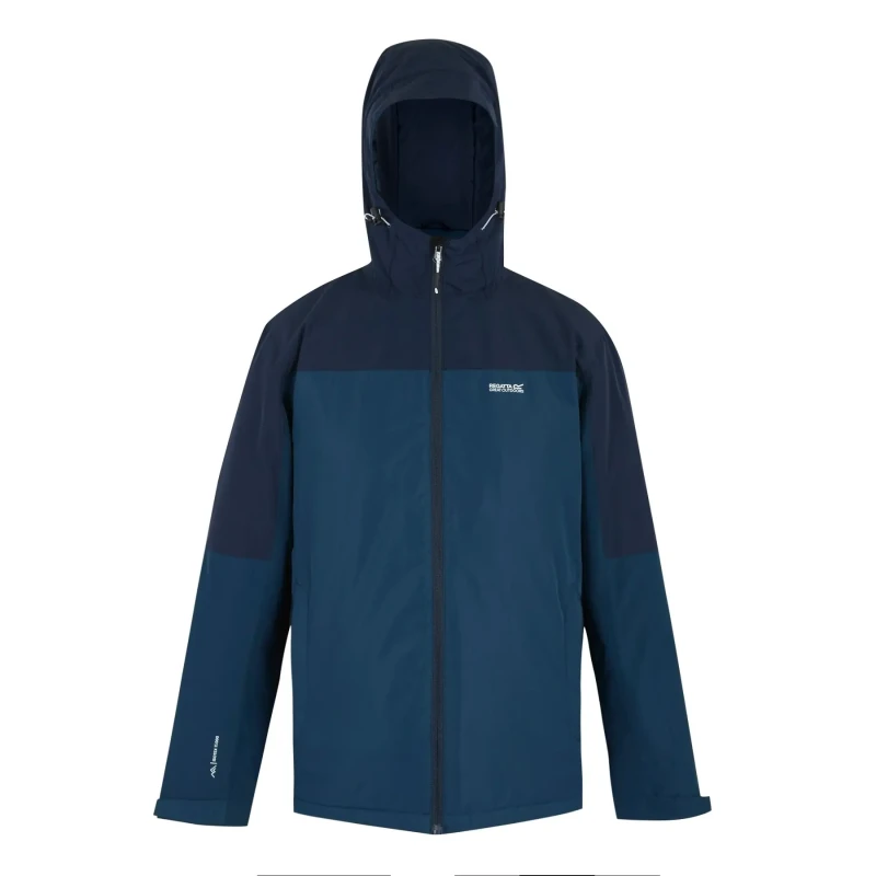 Image of Regatta Regatta Men Thornridge Waterproof Insulated Jacket in Dark Blue Size: large Dark Blue L Male 5063516130567