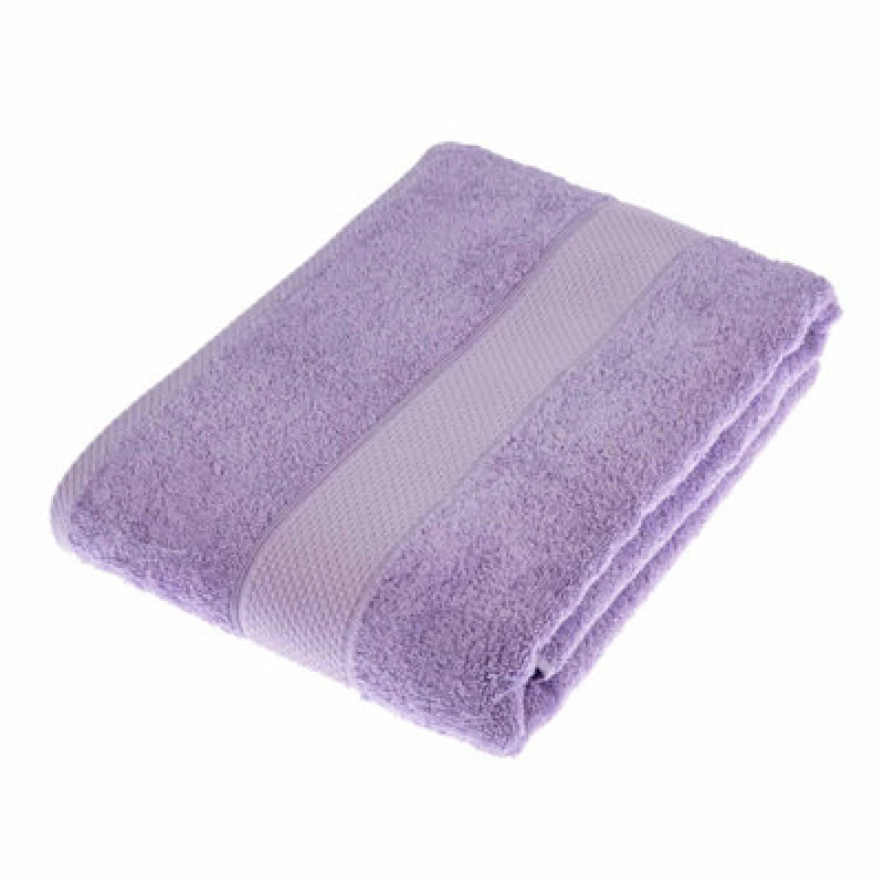 Image of Homescapes Turkish Cotton Lilac Bath Sheet