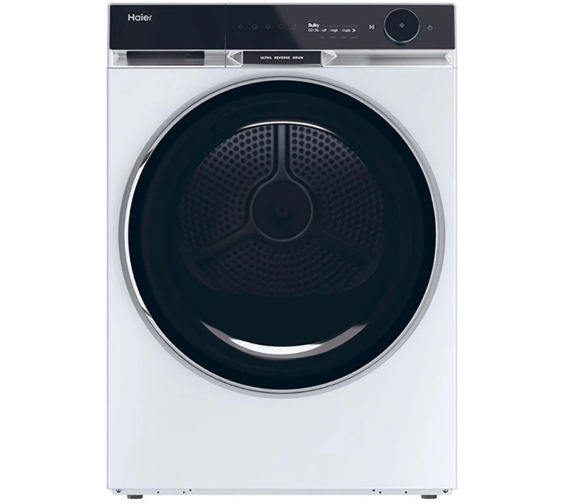 Image of Haier X Series 11 HD90-A3Q97U1 WiFi Connected 9Kg Heat Pump Tumble Dryer - White - A+++ Rated