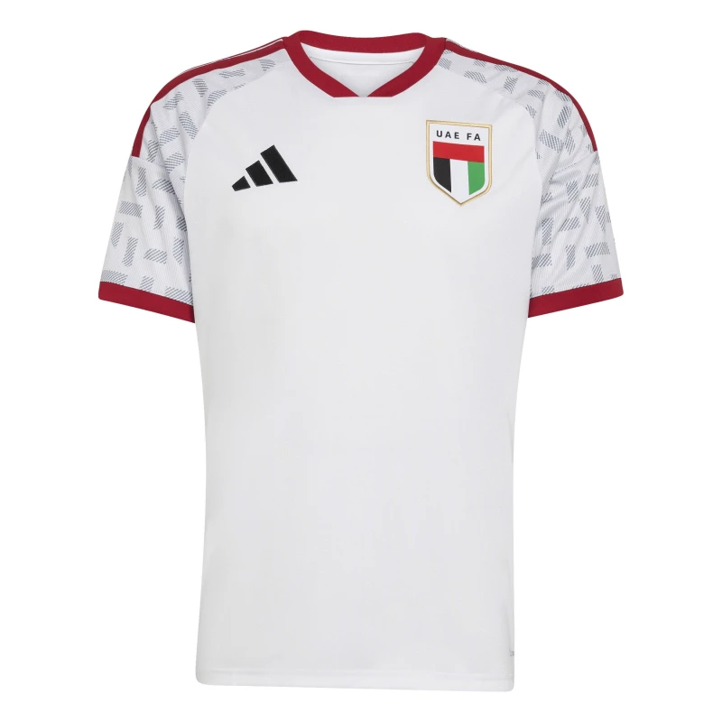 Image of adidas United Arab Emirates Home Shirt 2026 Mens White/Red male S