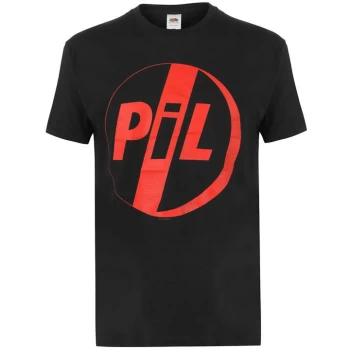 Image of Official Mens Pil Band T-Shirt - Black
