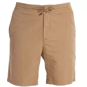 Image of Barbour Mens Bay Ripstop Shorts Sand Small