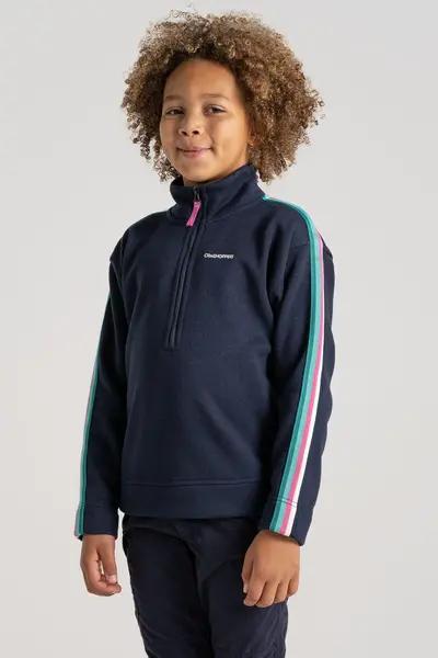 Image of Craghoppers Insulated 'Rey' Half-Zip Fleece Navy