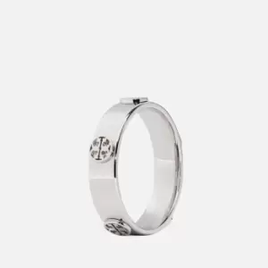 Image of Tory Burch Miller Stud Ring - Silver - 8