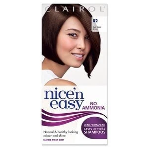 Image of Nice'n Easy No Ammonia Hair Dye Dark Warm Brown 82