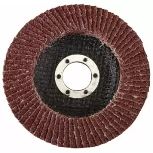 Image of Silverline - Aluminium Oxide Flap Disc - 115mm 40 Grit