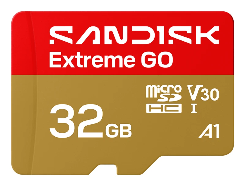 Image of SanDisk Extreme GO 32GB MicroSDHC UHS-I