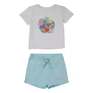 Image of Elle Tee/Short Set Bb99 - Blue