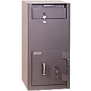 Image of Phoenix Deposit Safe SS0997K Grey 340 x 380 x 700 mm