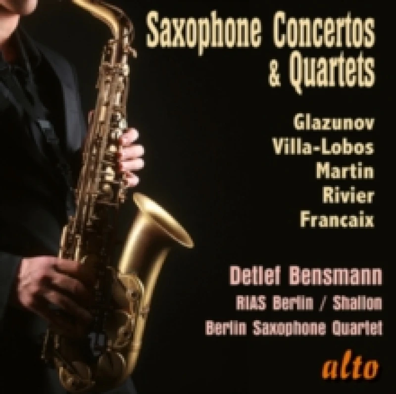 Image of Saxophone Concertos & Quartets CD / Album