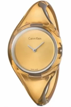Image of Ladies Calvin Klein Pure Small Bangle Watch K4W2SXF6