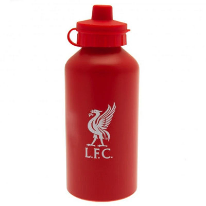 Image of Liverpool FC Matte Aluminium 500ml Bottle Red unisex
