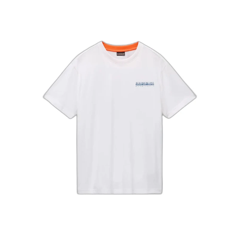 Image of T-Shirt Napapijri S-Sovana Ss Blanc Male XL