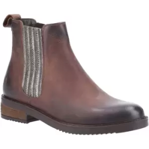 Image of Hush Puppies Womens Stella Leather Chelsea Ankle Boots UK Size 6 (EU 39)