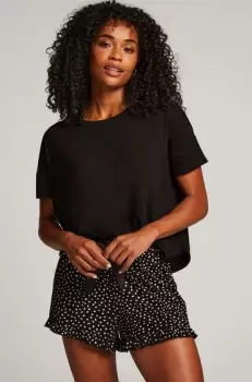 Image of Hunkemoller Short Pyjama Set Black