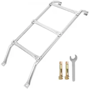 Image of VEVOR Egress Ladder Basement 4 Steps Basement Egress Egress Window Ladder Loft Ladder Window Well Ladder Attic Ladder Parts Escape Ladder Emergency Wi