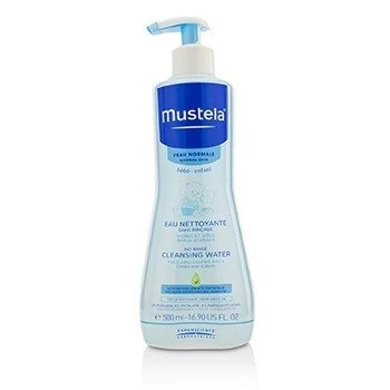 Image of MustelaNo Rinse Cleansing Water (Face & Diaper Area) - For Normal Skin 500ml/16.9oz