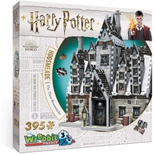 Image of Wrebbit 3D Harry Potter: Hogsmeade - The Three Broomsticks 395 Piece Jigsaw 3D Puzzle
