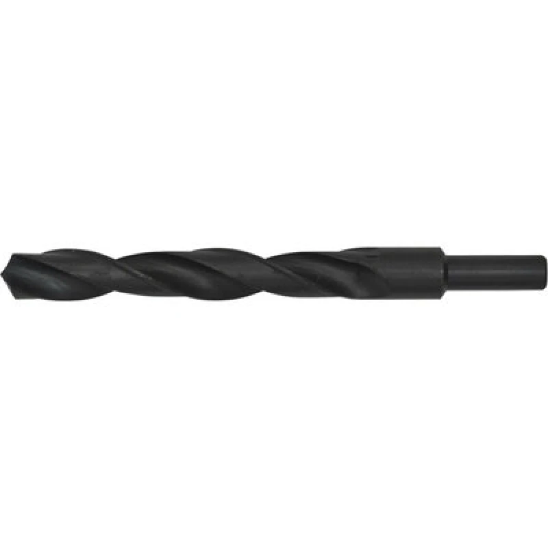 Image of Loops 19 x 200mm HSS Roll Forged Blacksmith Drill Bit - Reduced Shank - 140mm Flute Black