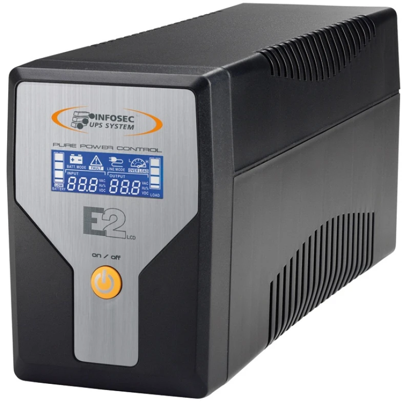 Image of Infosec E2 LCD. 2000VA uninterruptible power supply (UPS) 2 kVA