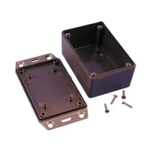 Image of Hammond 1591XXLSFLBK GPABS Enclosure Flanged Lid 87 x 57 x 39mm Black