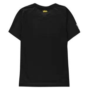 Image of Canterbury British and Irish Lions Lightweight T Shirt Junior Boys - BLACK