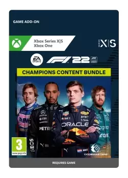 Image of F1 22 Champions Content Bundle
