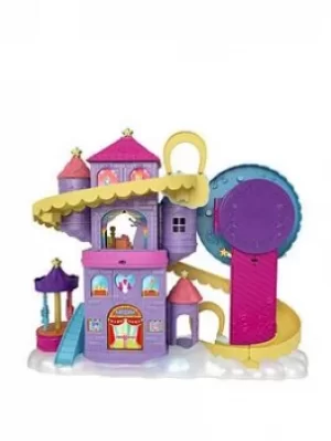 Image of Polly Pocket Rainbow Funland Theme Park Playset Compact