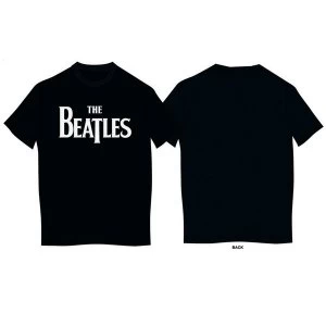 Image of The Beatles - Drop T Logo Kids 3 - 4 Years T-Shirt - Black