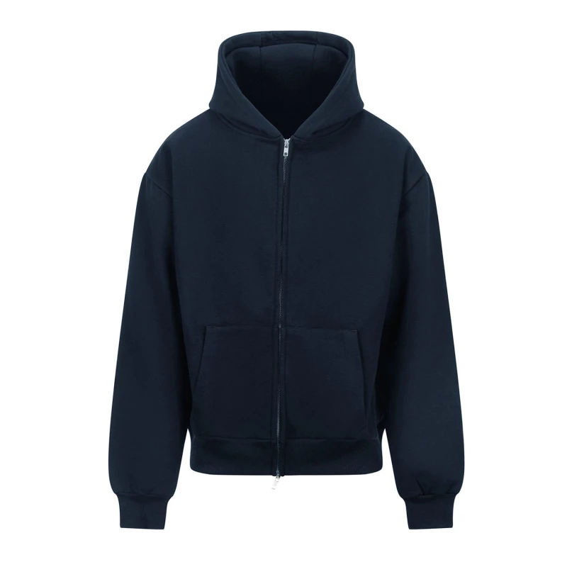 Image of AWDis AWDis Men Signature Heavyweight Hoodie in Navy Size: X-Small Navy XS Male 5063693969974