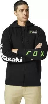 Image of FOX Kawi Zip Hoodie, black, Size XL, black, Size XL