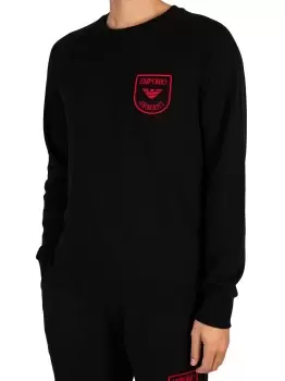 Image of Lounge Chest Badge Sweatshirt