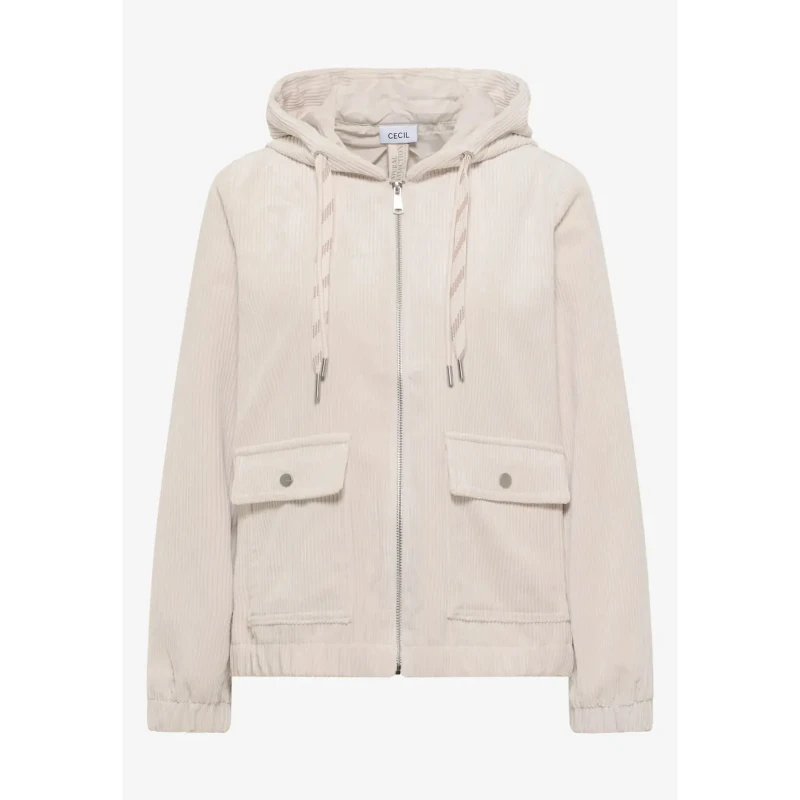 Image of cecil Womens hooded sweatshirt Cecil Tos Beige Female XL