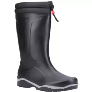 Image of Blizzard Plain Rubber Wellingtons Black Size 44