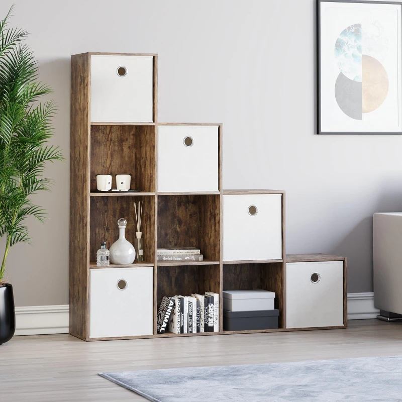 Image of Lassic 10 Cube Storage Unit DB + Set of 5 Storage Cubes White unisex 10 Unit